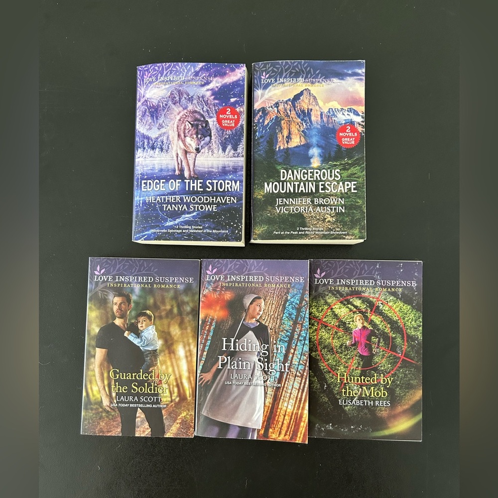 Harlequin Silhouette Love Inspired Books Romance Novel PB Lot of 5 2020-2023